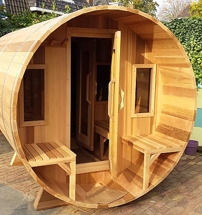 Barrel Saunas - Outdoor