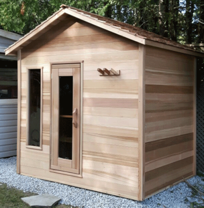 Pre-Fab Cabin Saunas-Outdoor