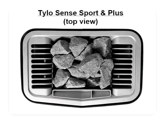 Tylo Sense Sport & Plus (top view)